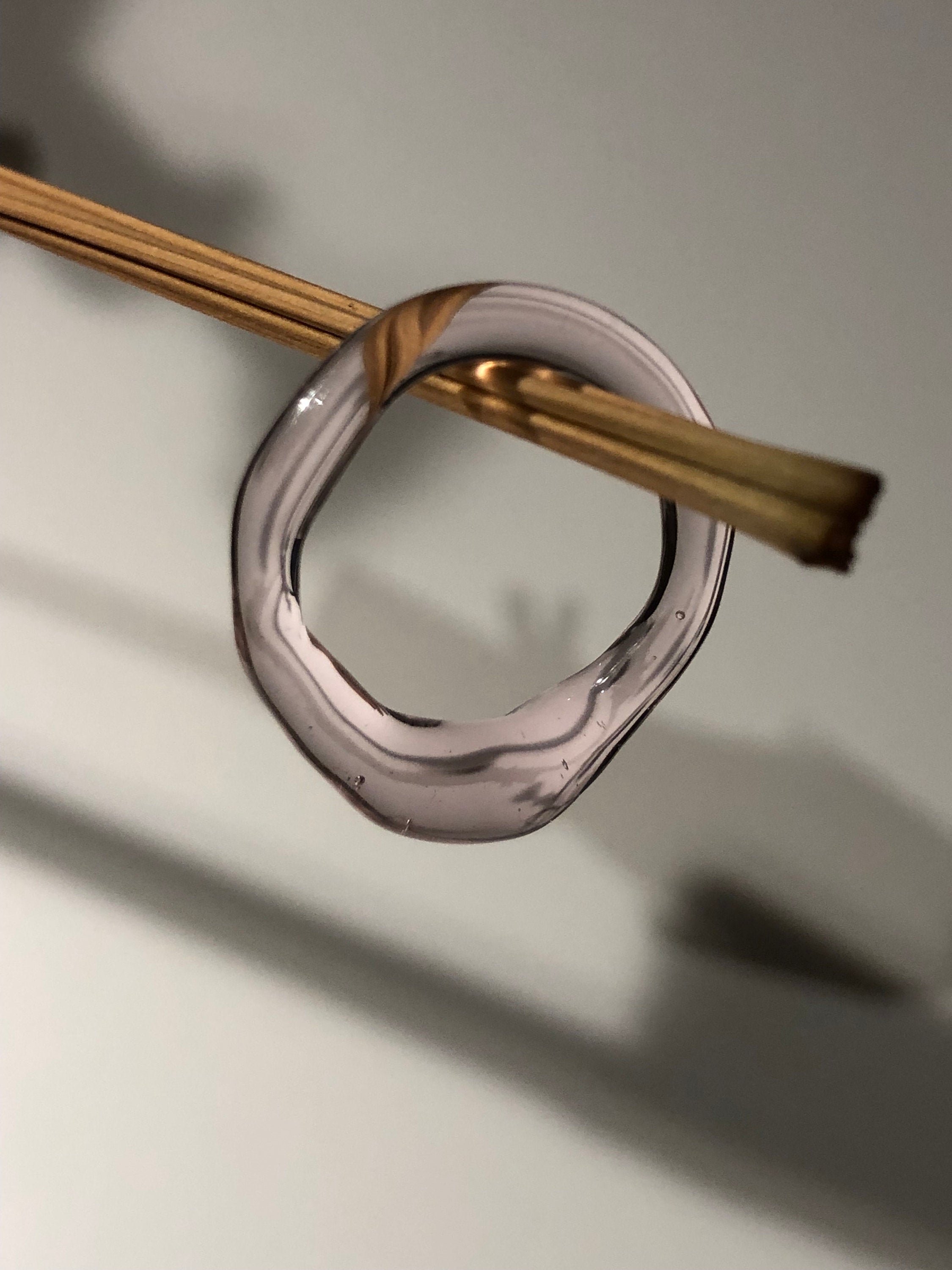 Rose Glass Ring