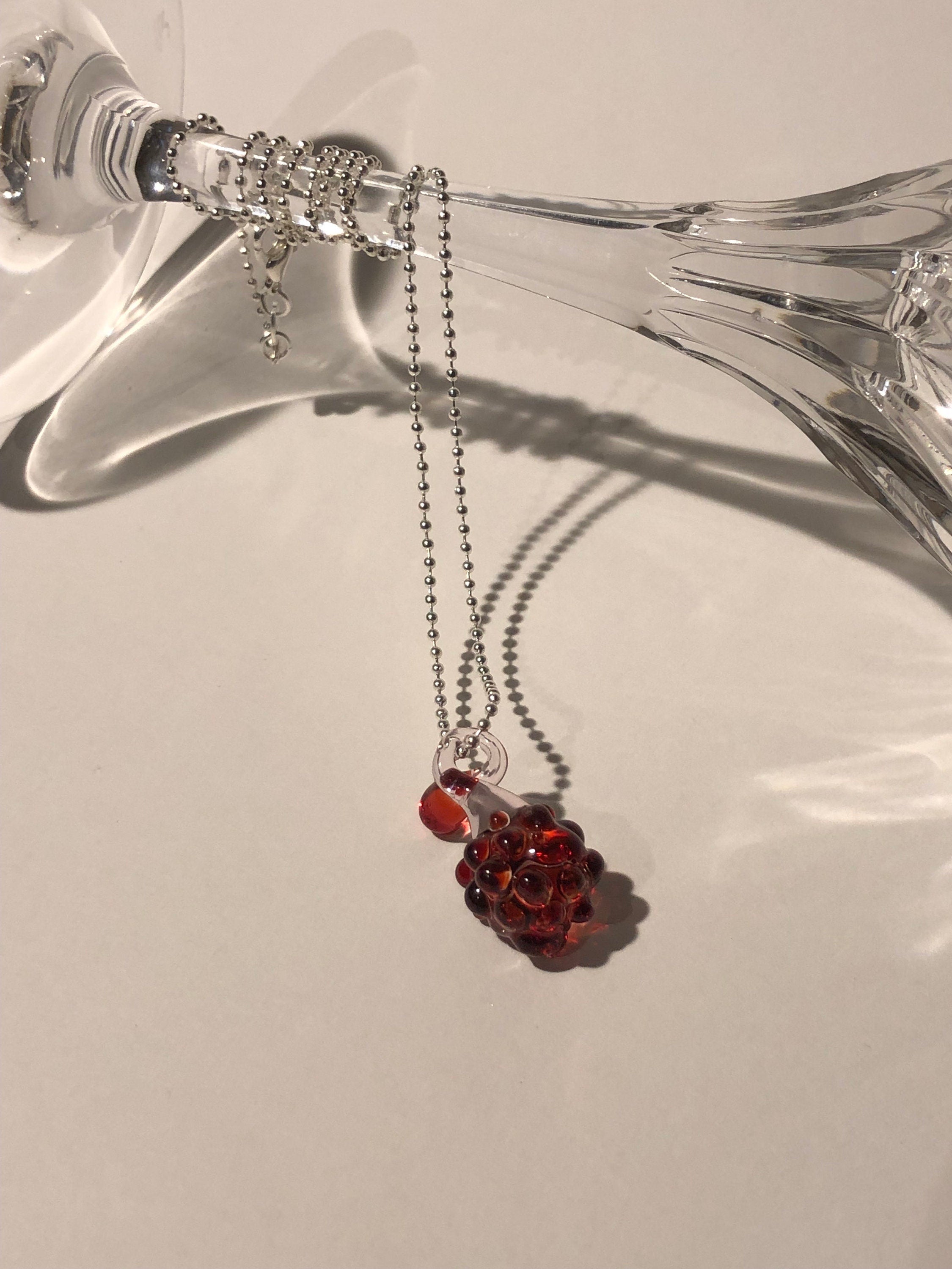 Red Dewberry Necklace