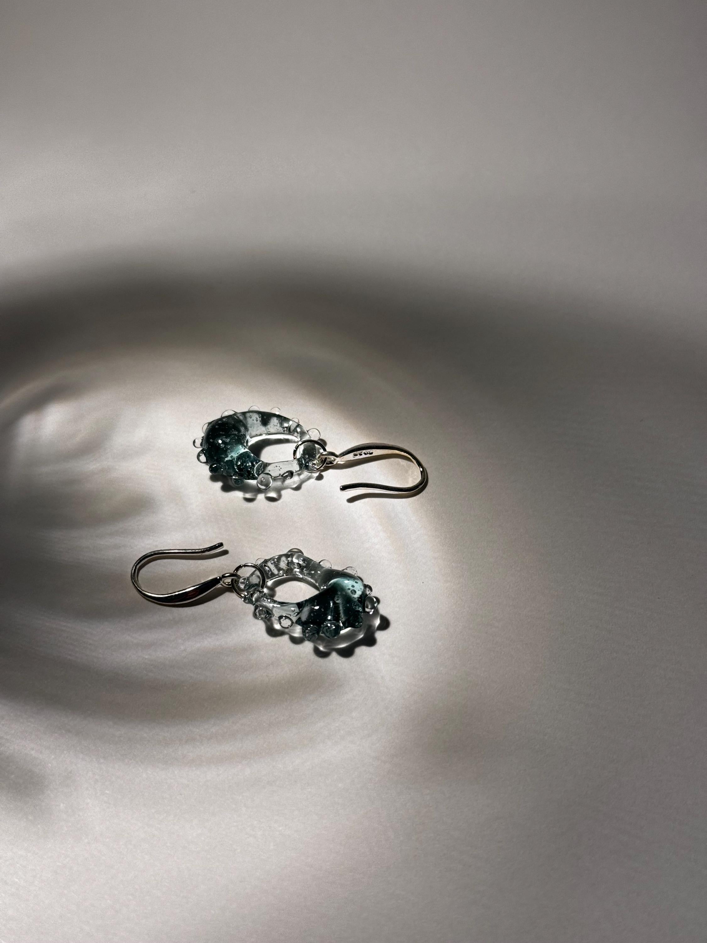 Tropical Ocean Drop Earrings
