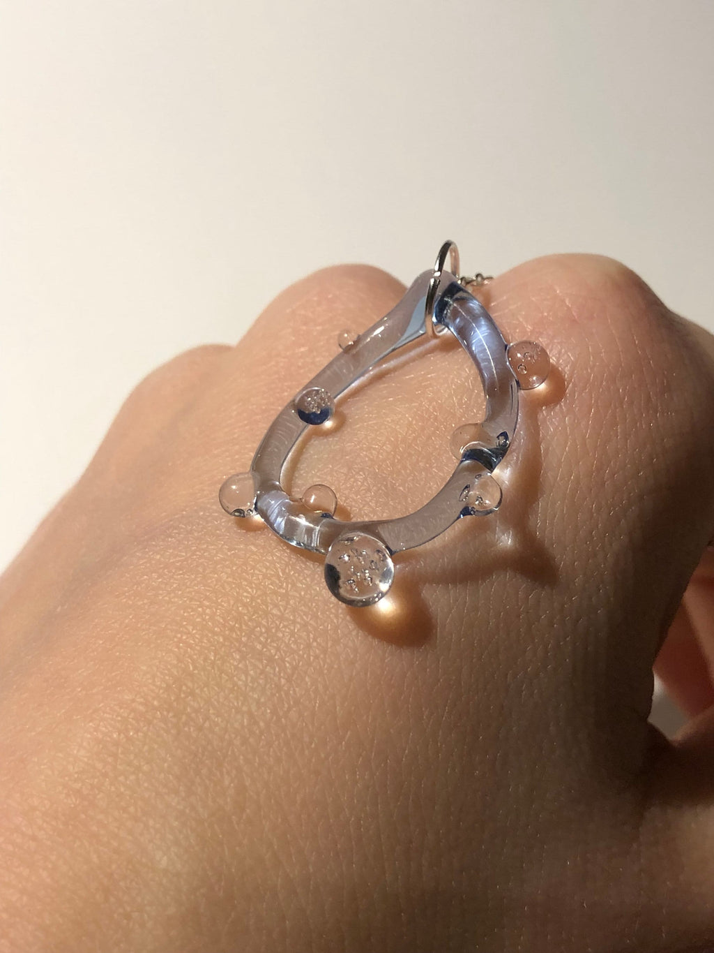 Blue Raindrop Pendant