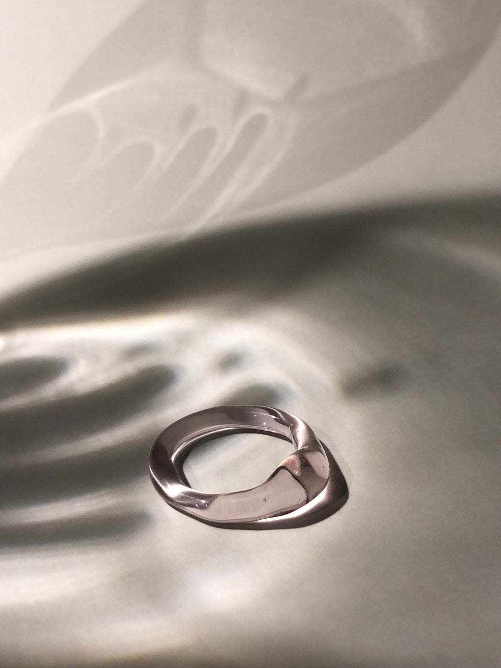 Rose Glass Ring