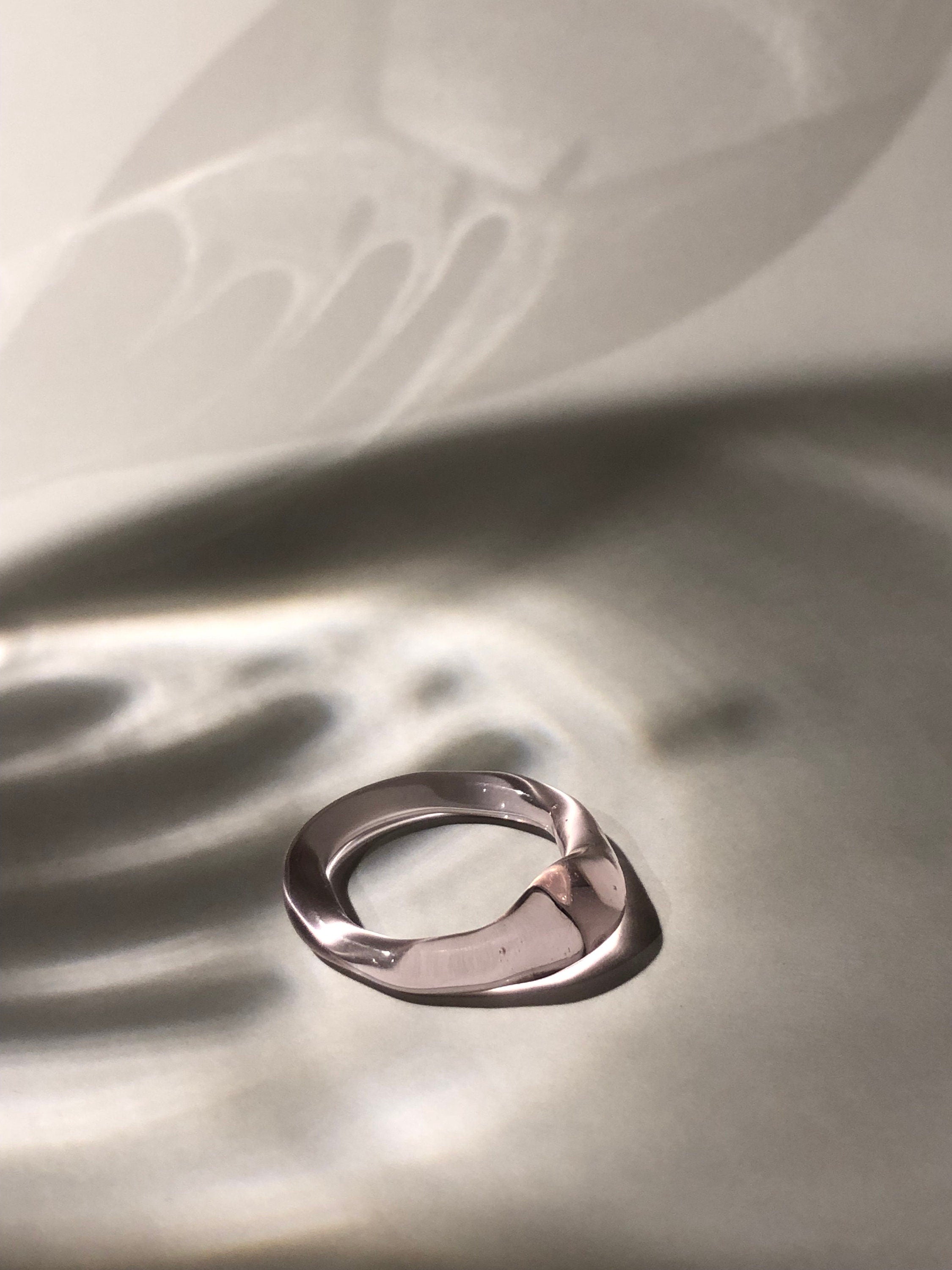 Rose Glass Ring