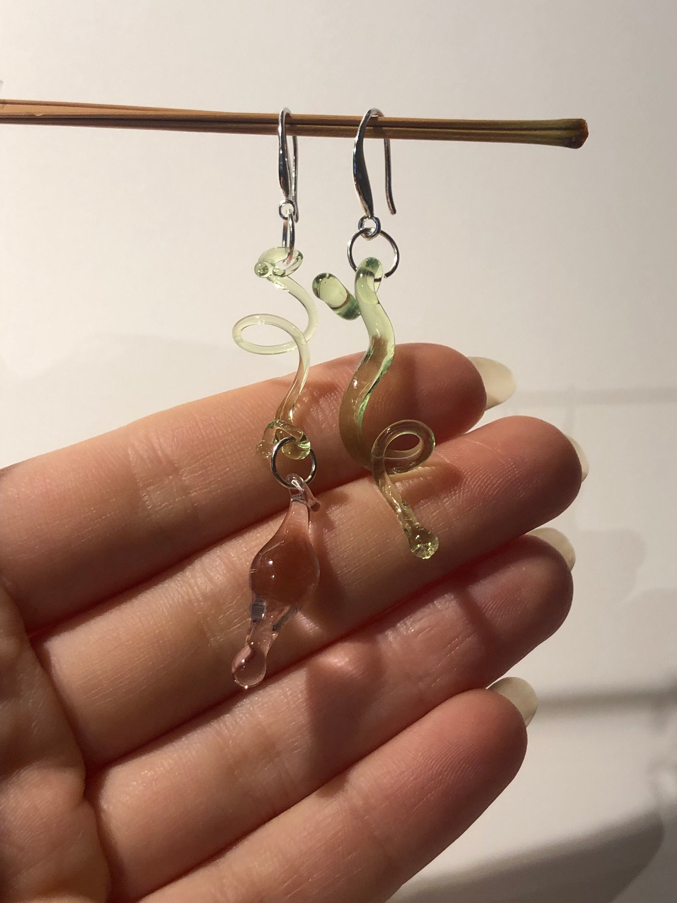 Entangled Rosebud Earringes