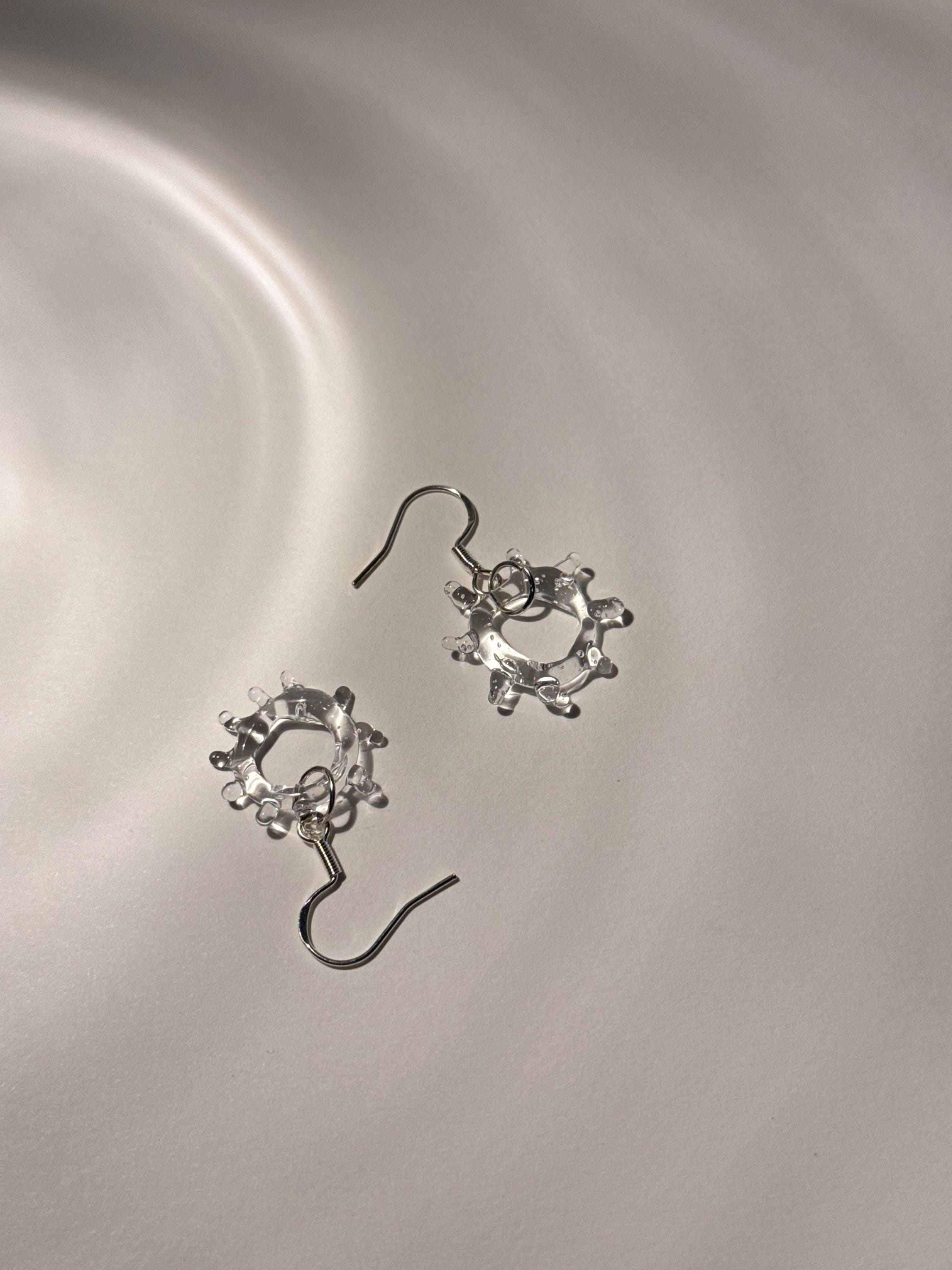 Transparent Sunshine Earrings