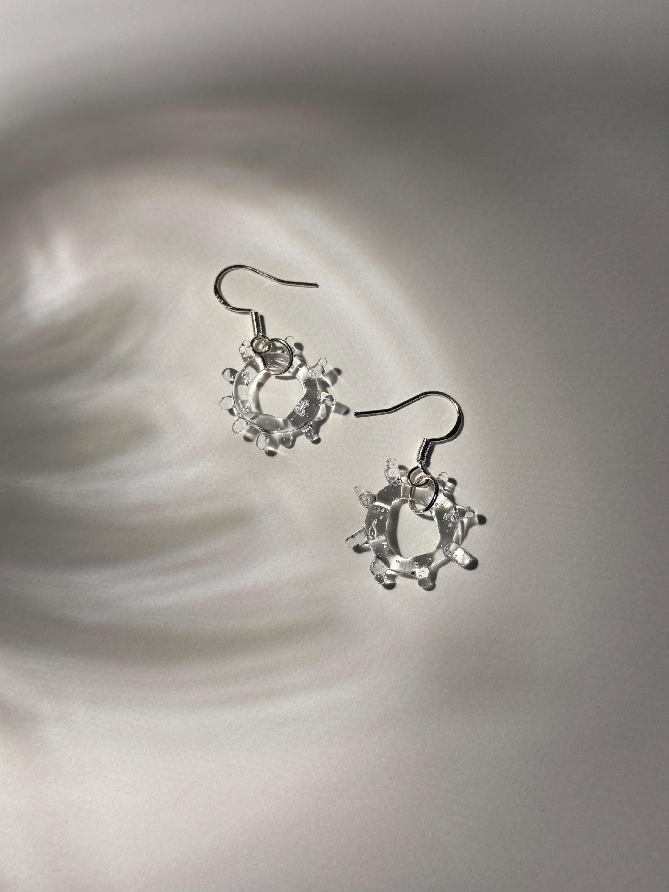 Transparent Sunshine Earrings