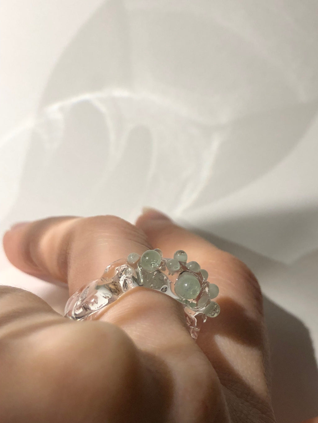 Mint sprinkles Ring
