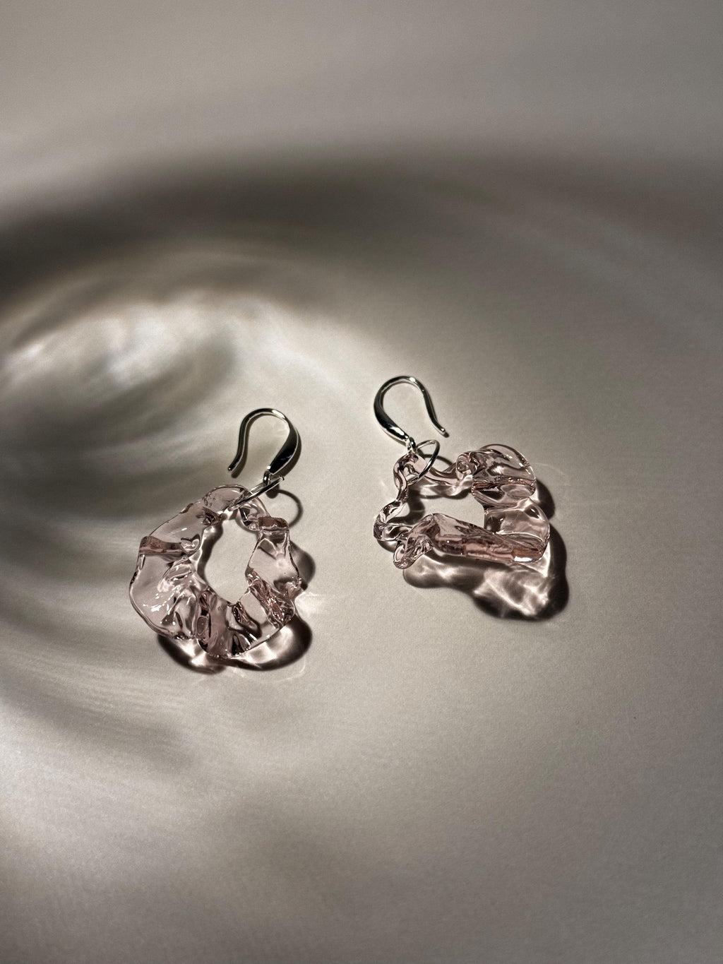 Rose Butterfly Flutter Earrings