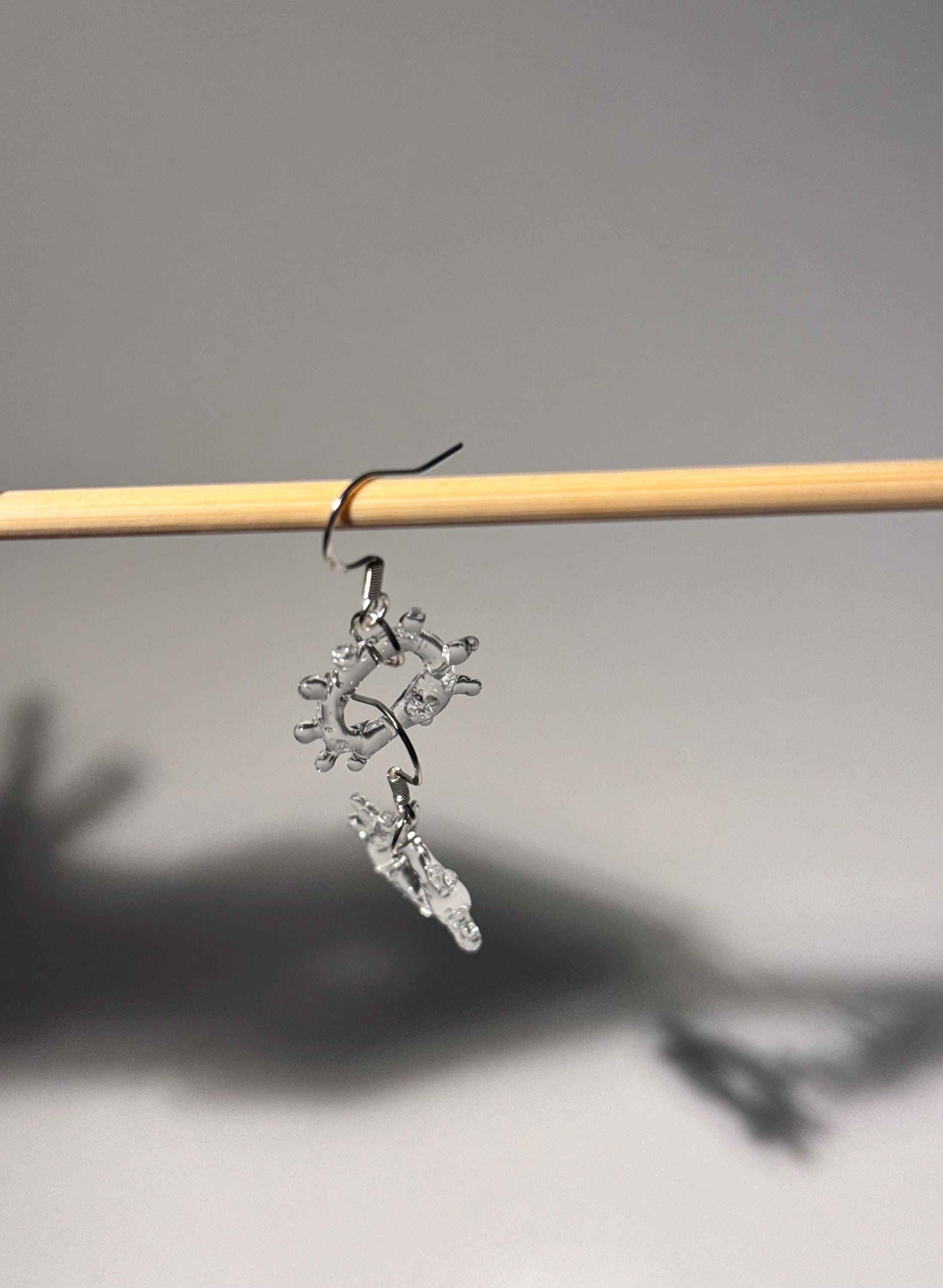 Transparent Sunshine Earrings
