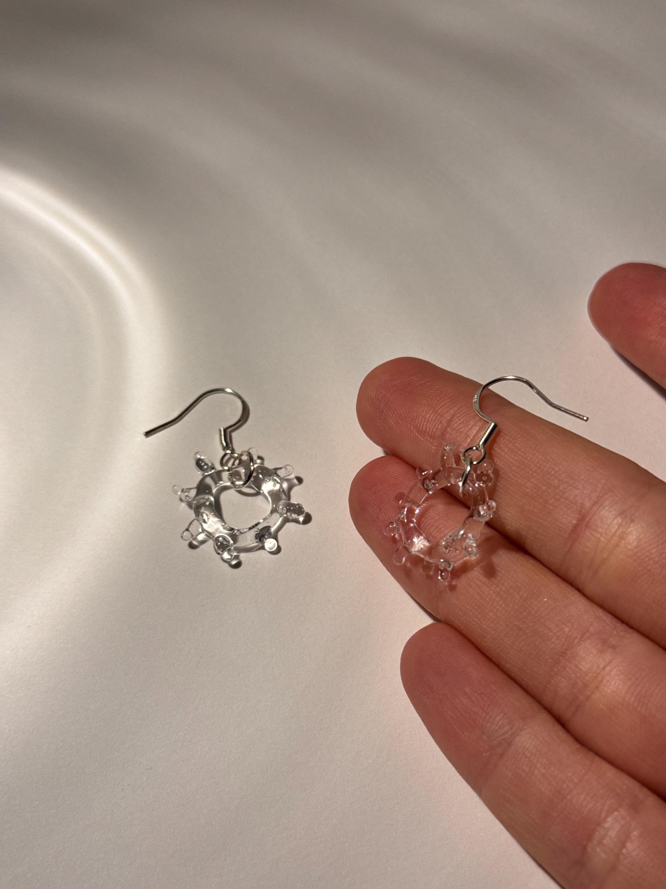 Transparent Sunshine Earrings