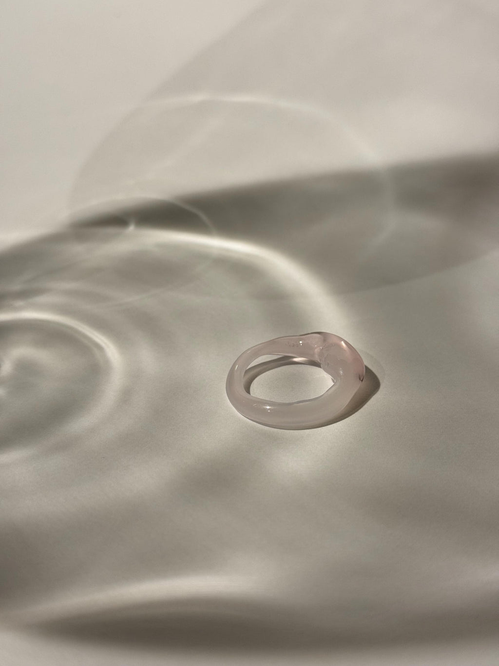 Cotton Candy Glass Ring