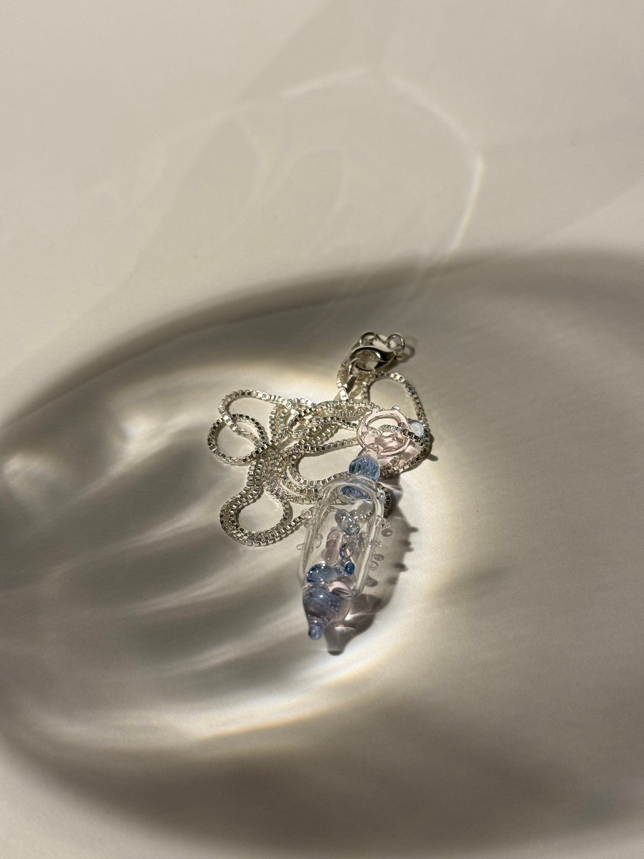 Dream Bean Borosilicate Glass pendant