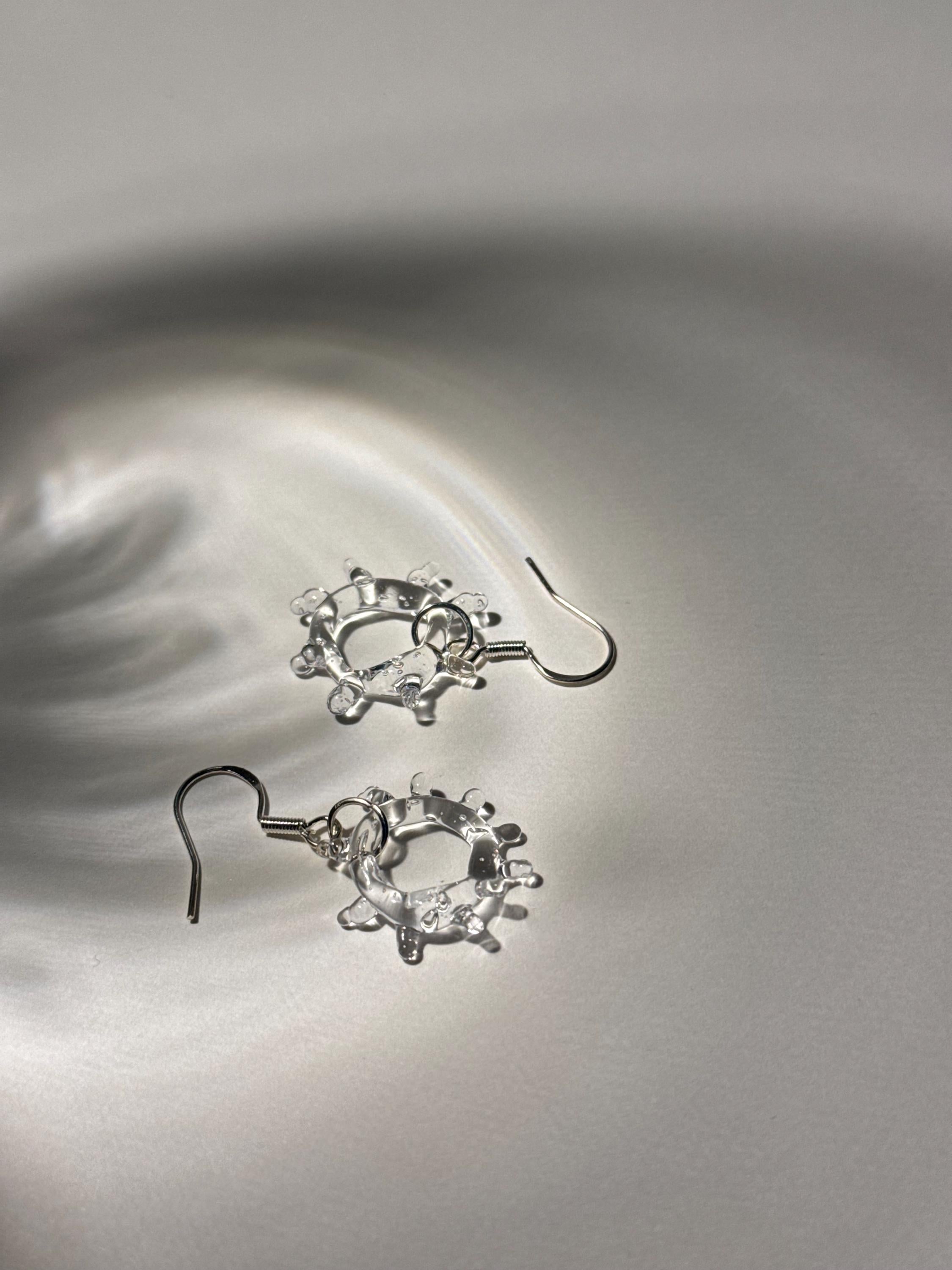 Transparent Sunshine Earrings