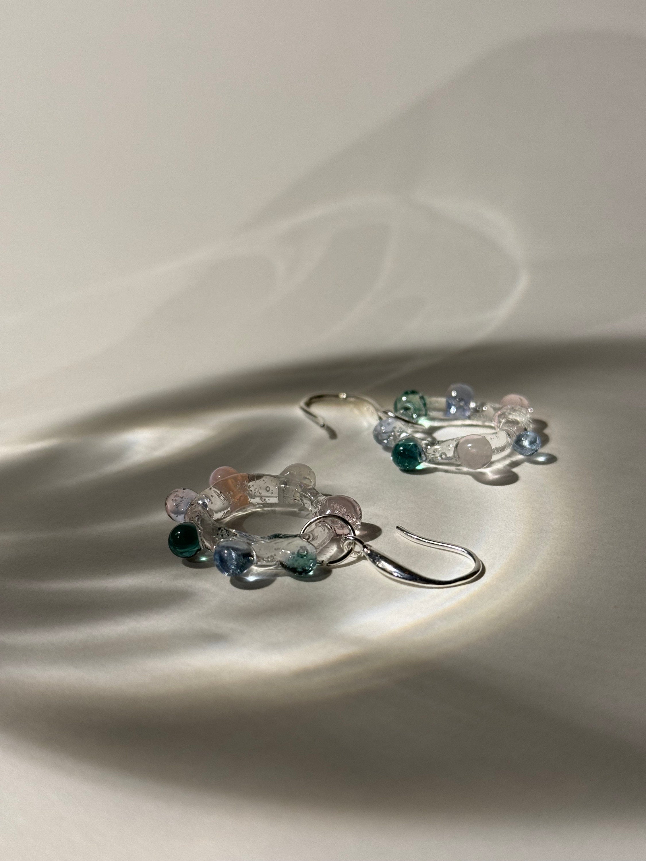 Bubbly Colorful hoops