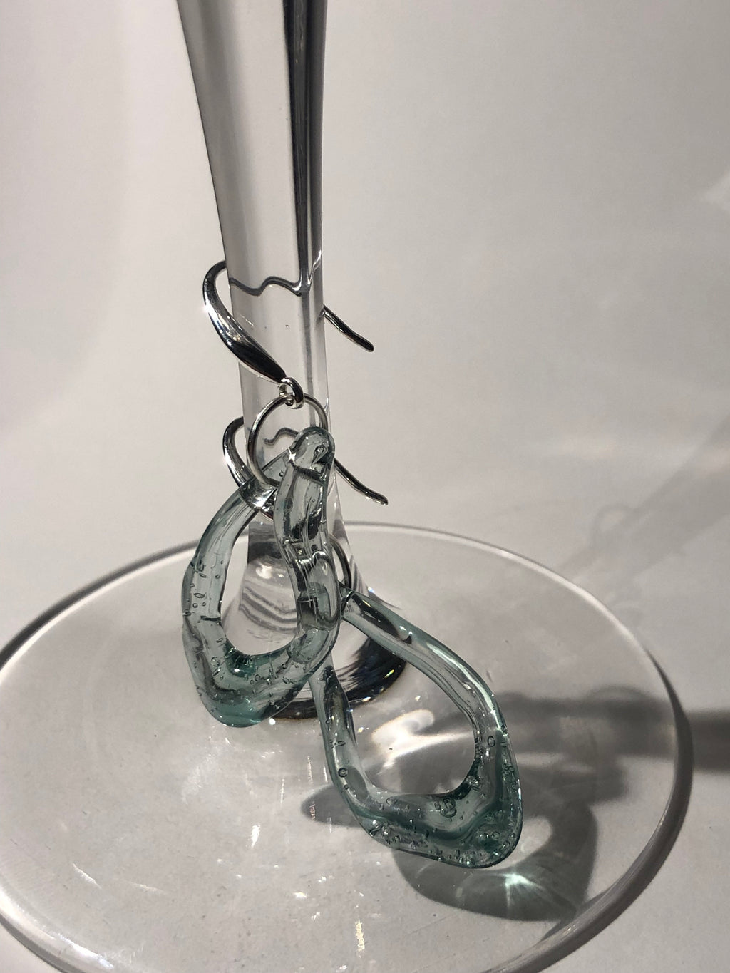Tropical Ocean Loop Earrings