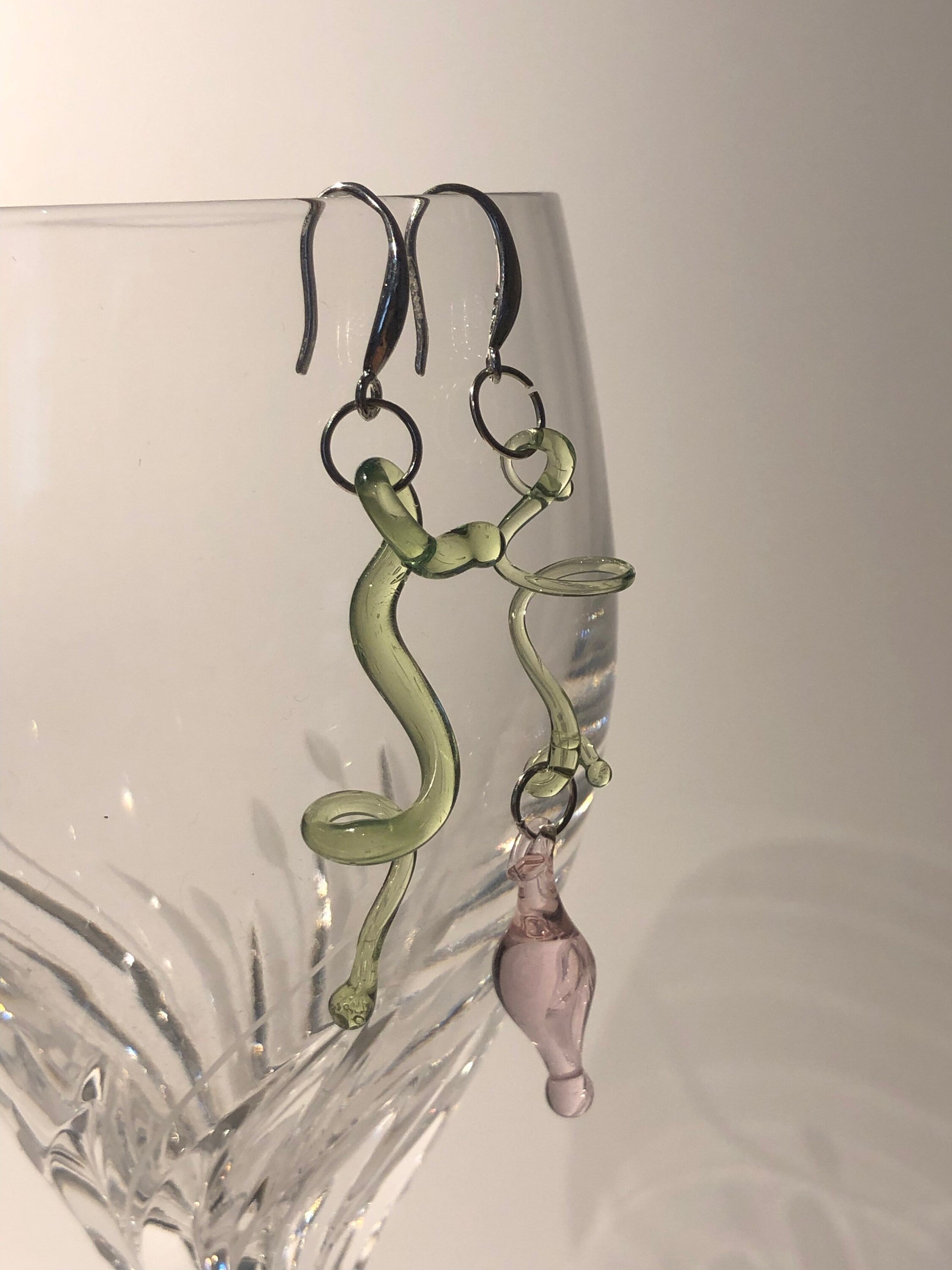 Entangled Rosebud Earringes