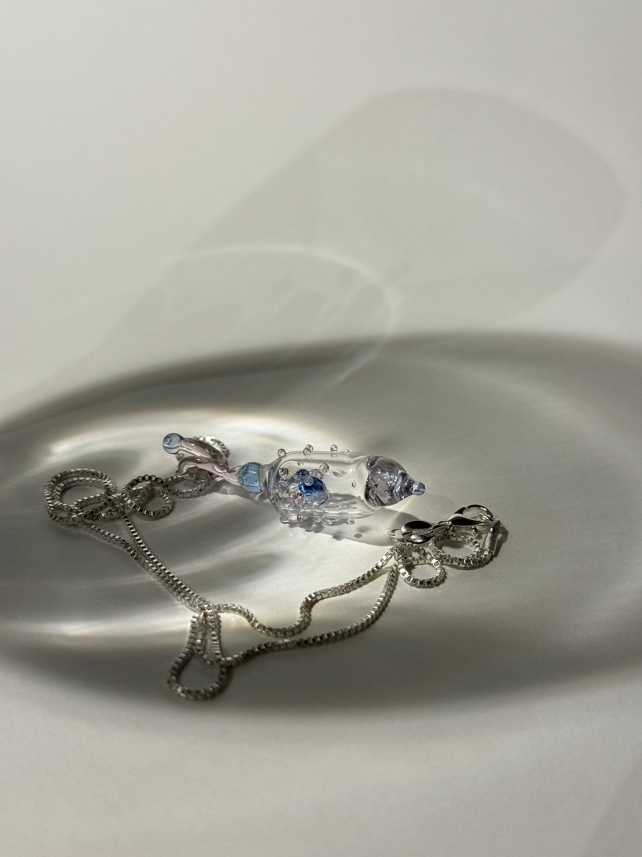 Dream Bean Borosilicate Glass pendant