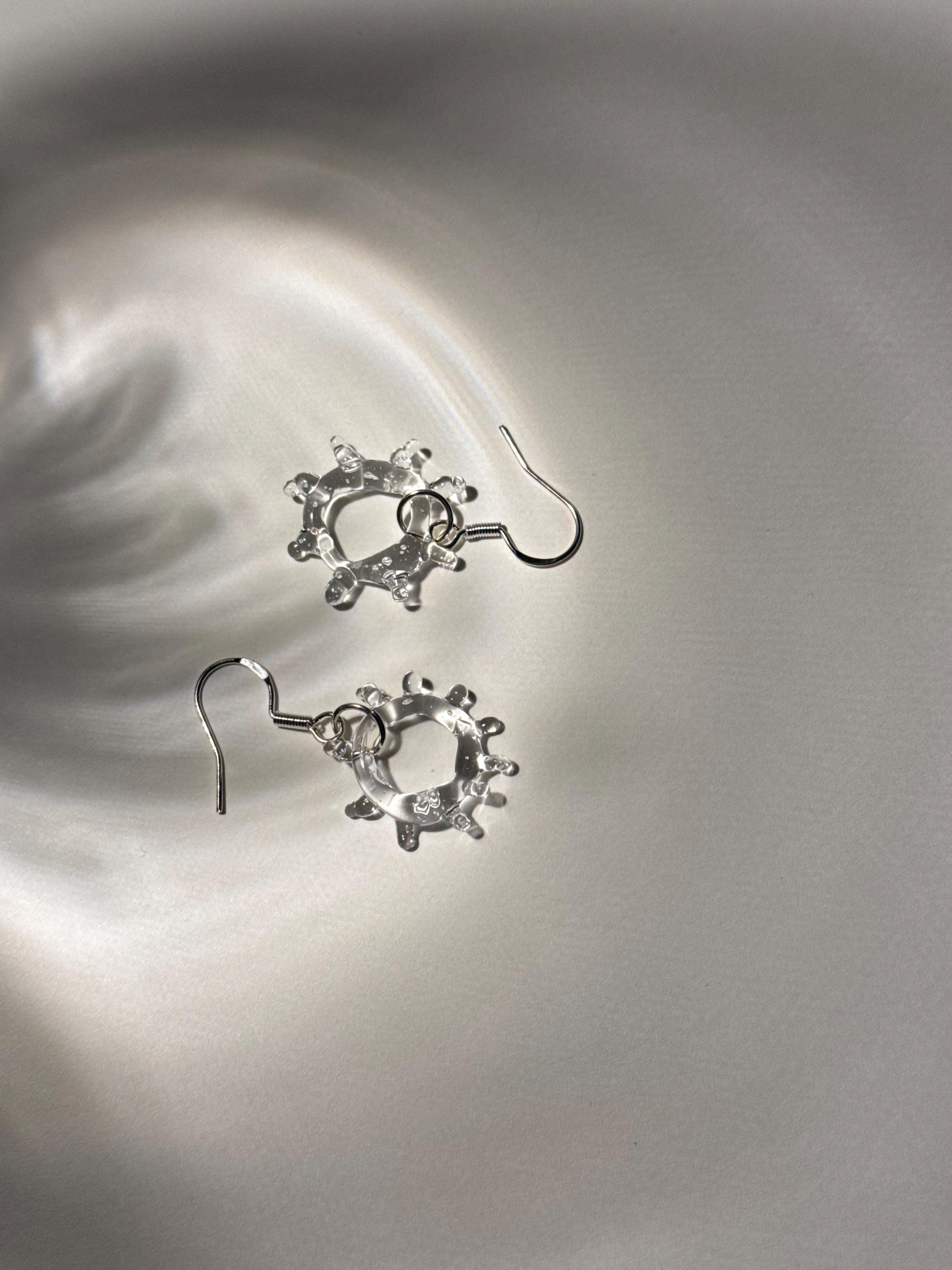 Transparent Sunshine Earrings