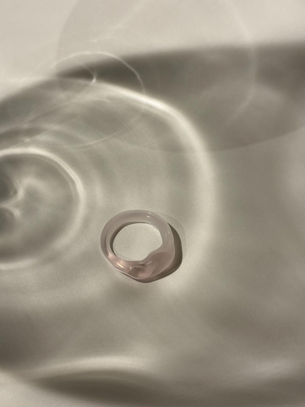 Cotton Candy Glass Ring