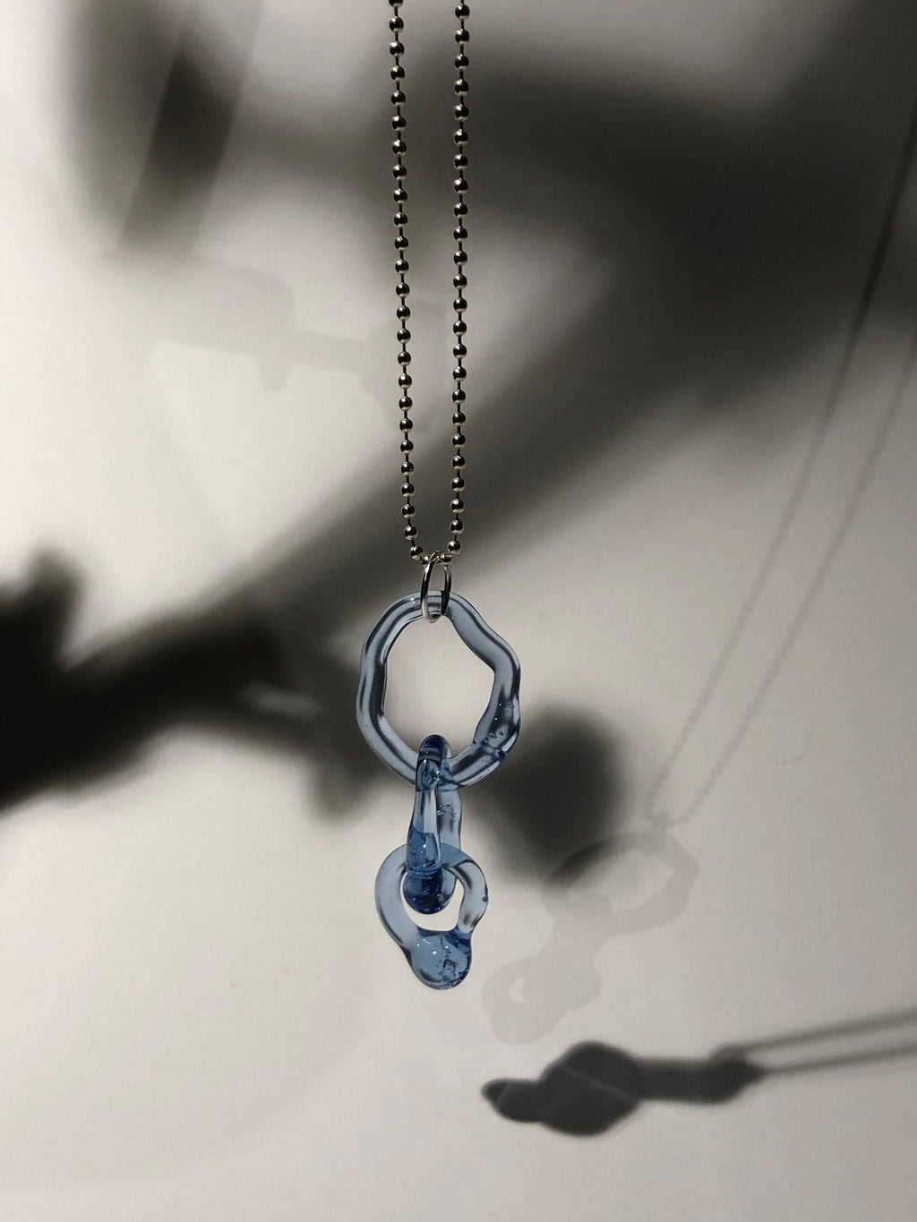 Wave triple link Necklace
