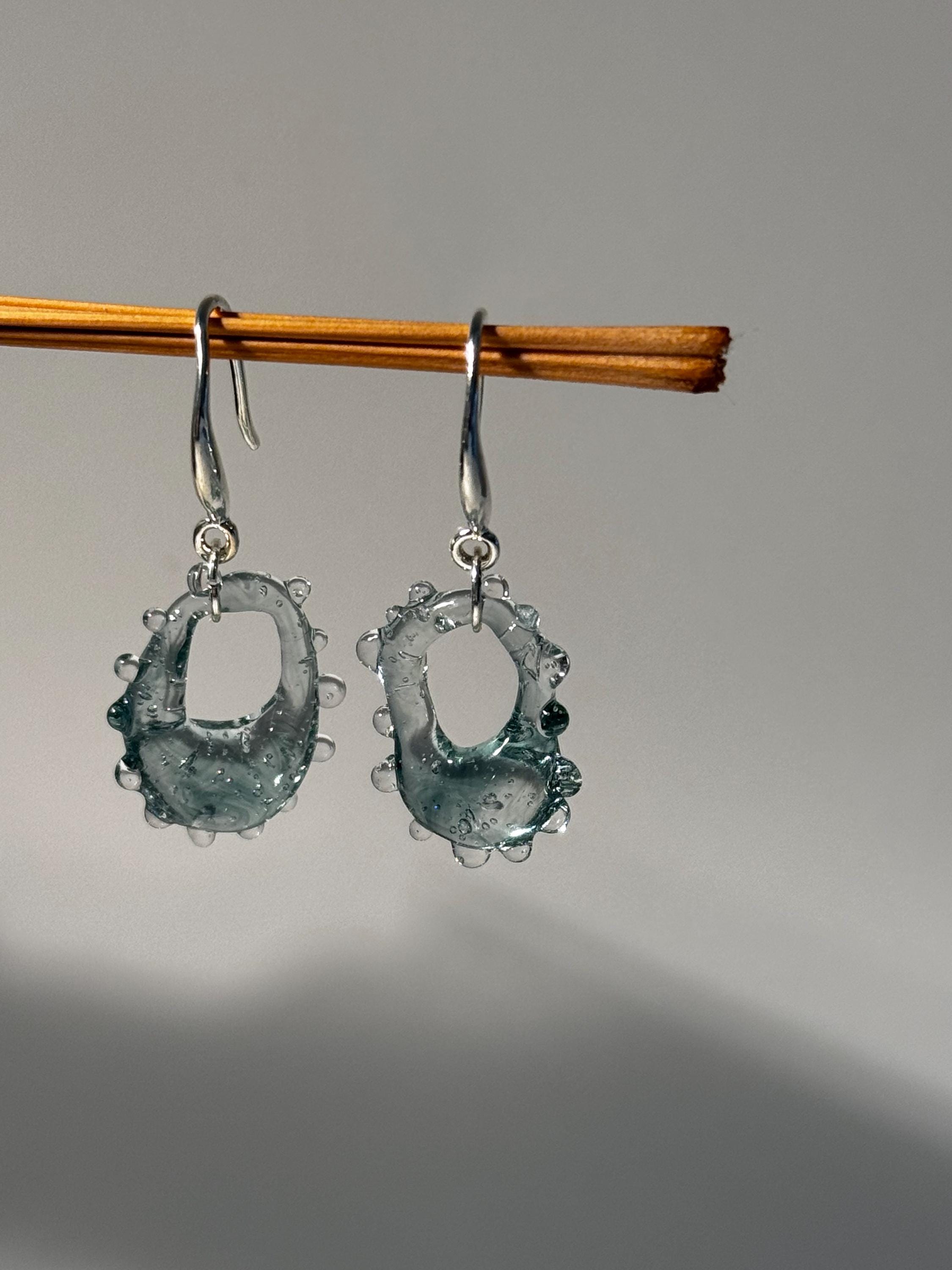 Tropical Ocean Drop Earrings