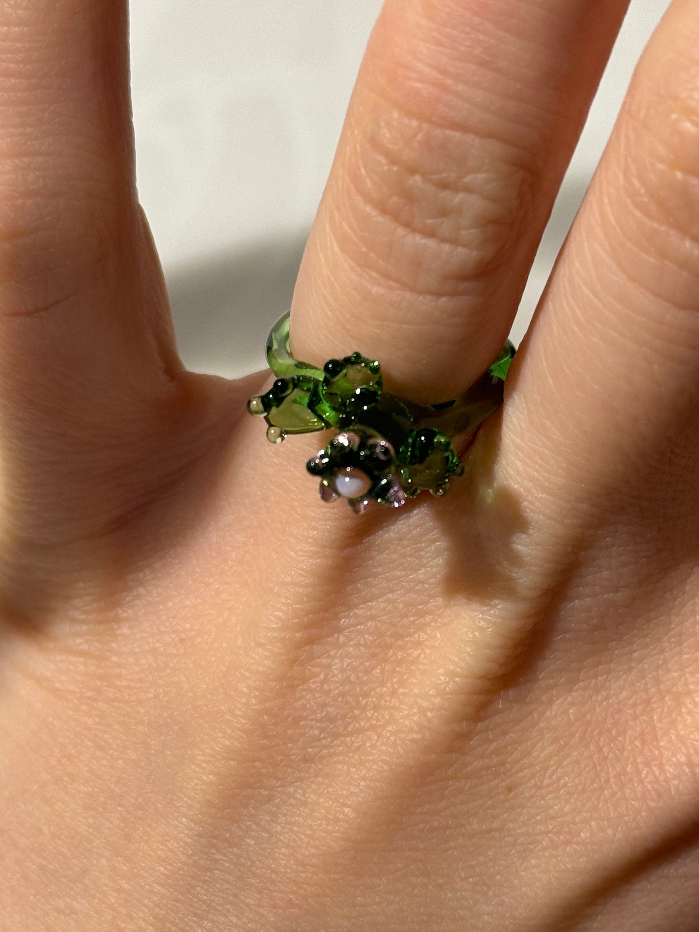 Secret Garden Flower Ring