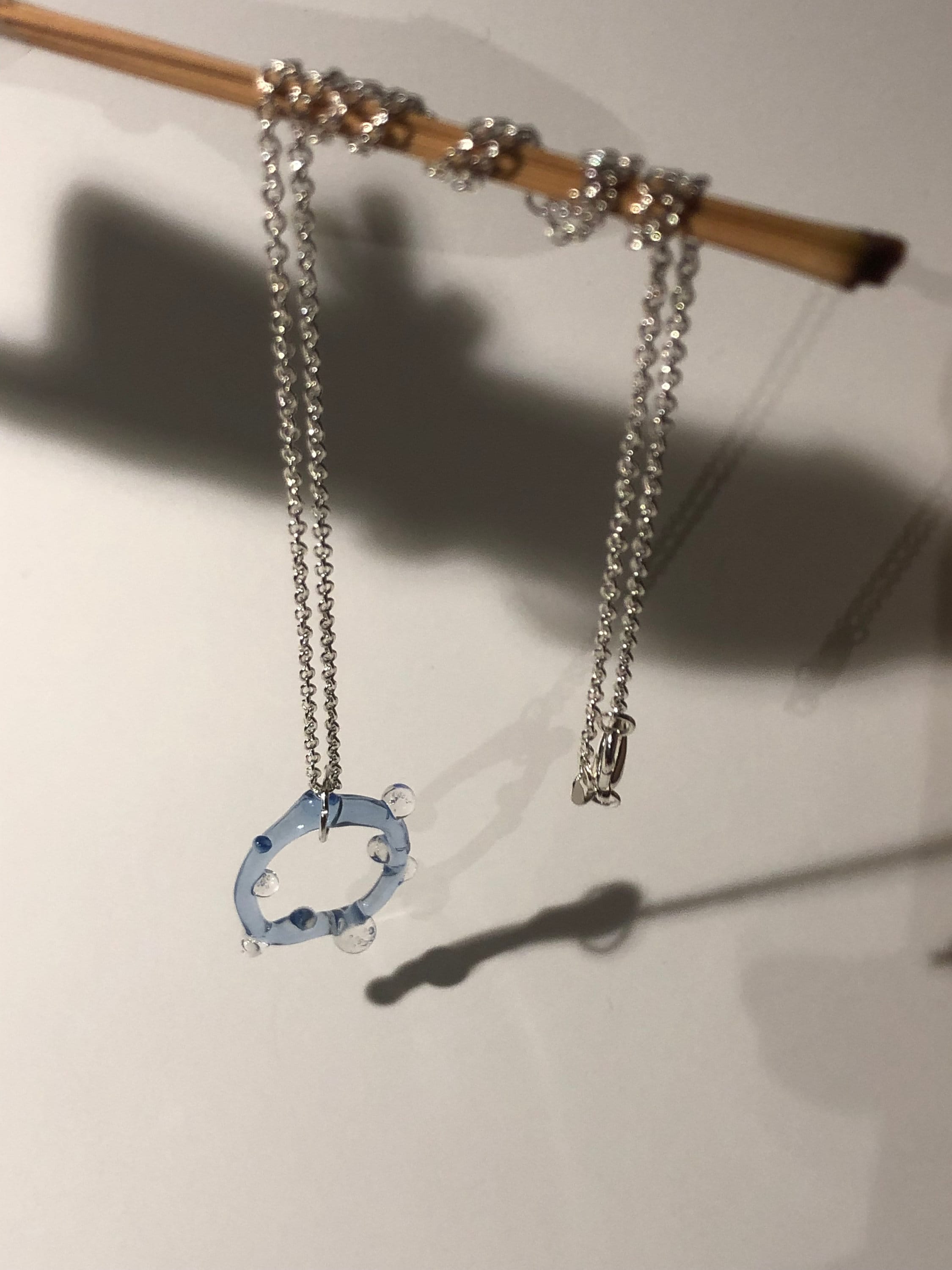 Blue Raindrop Pendant