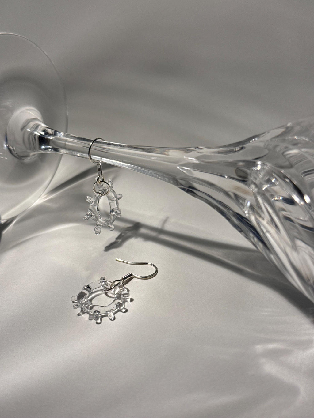 Transparent Sunshine Earrings