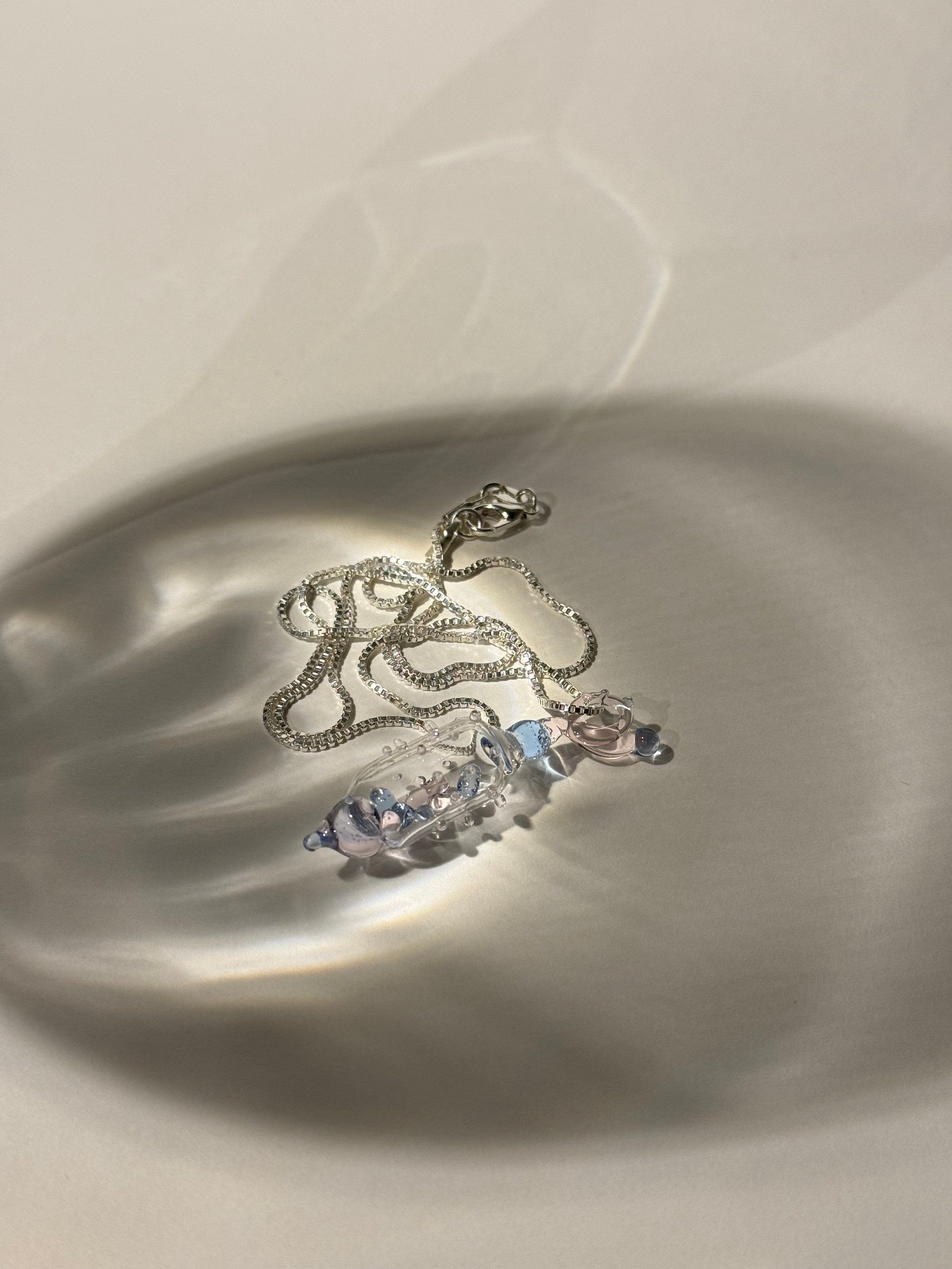 Dream Bean Borosilicate Glass pendant