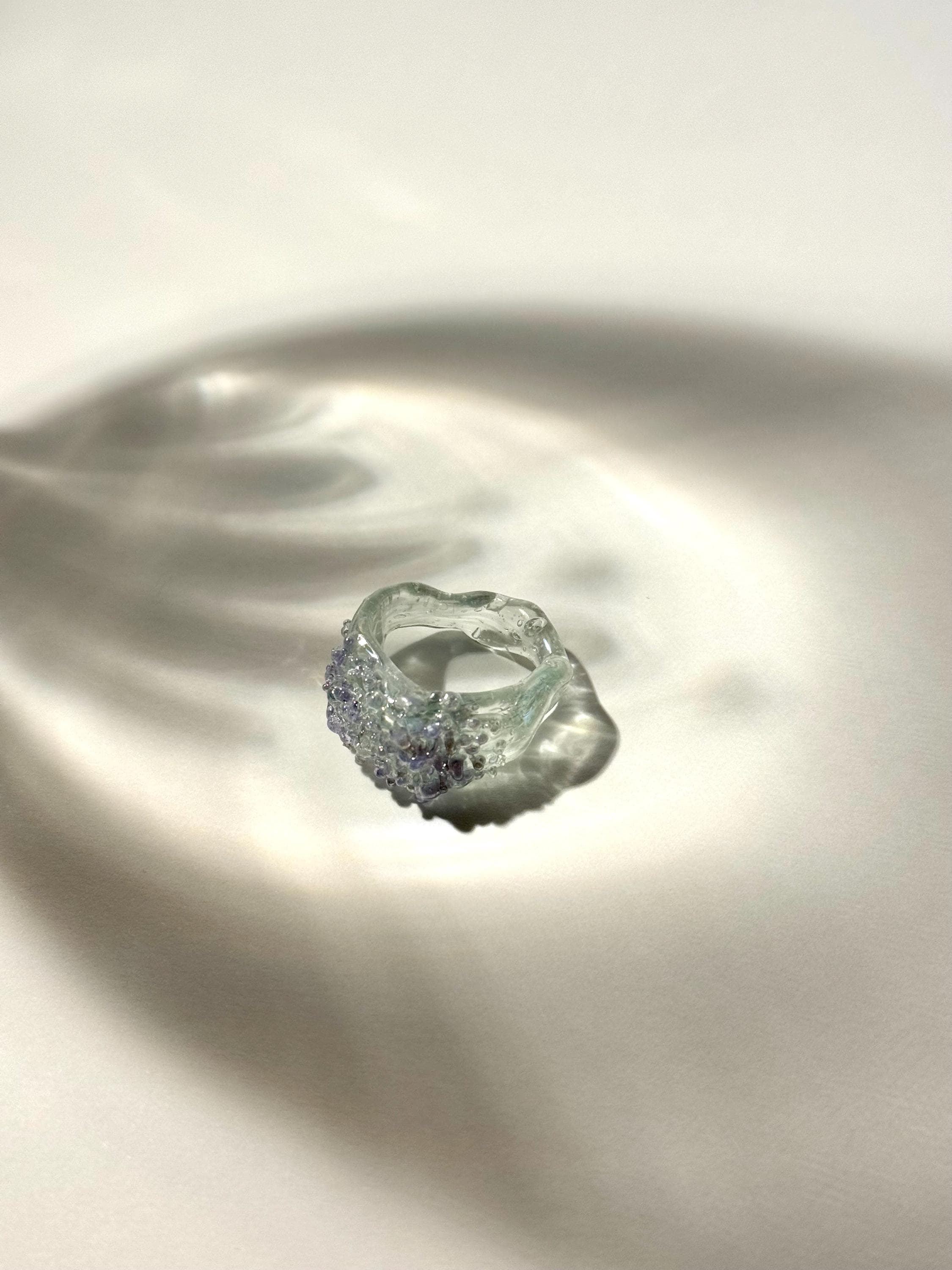 Fairy pond Glass Ring