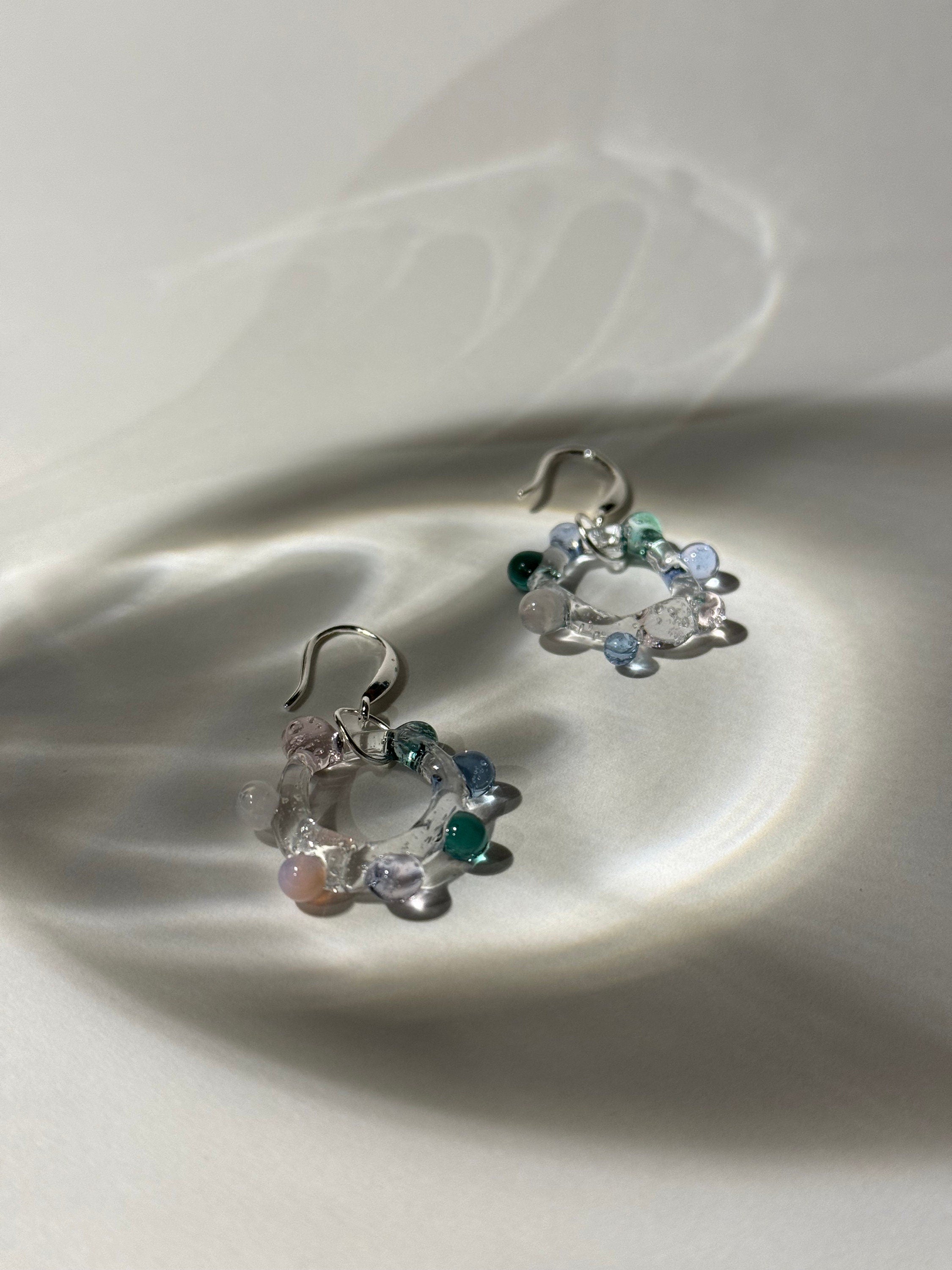 Bubbly Colorful hoops
