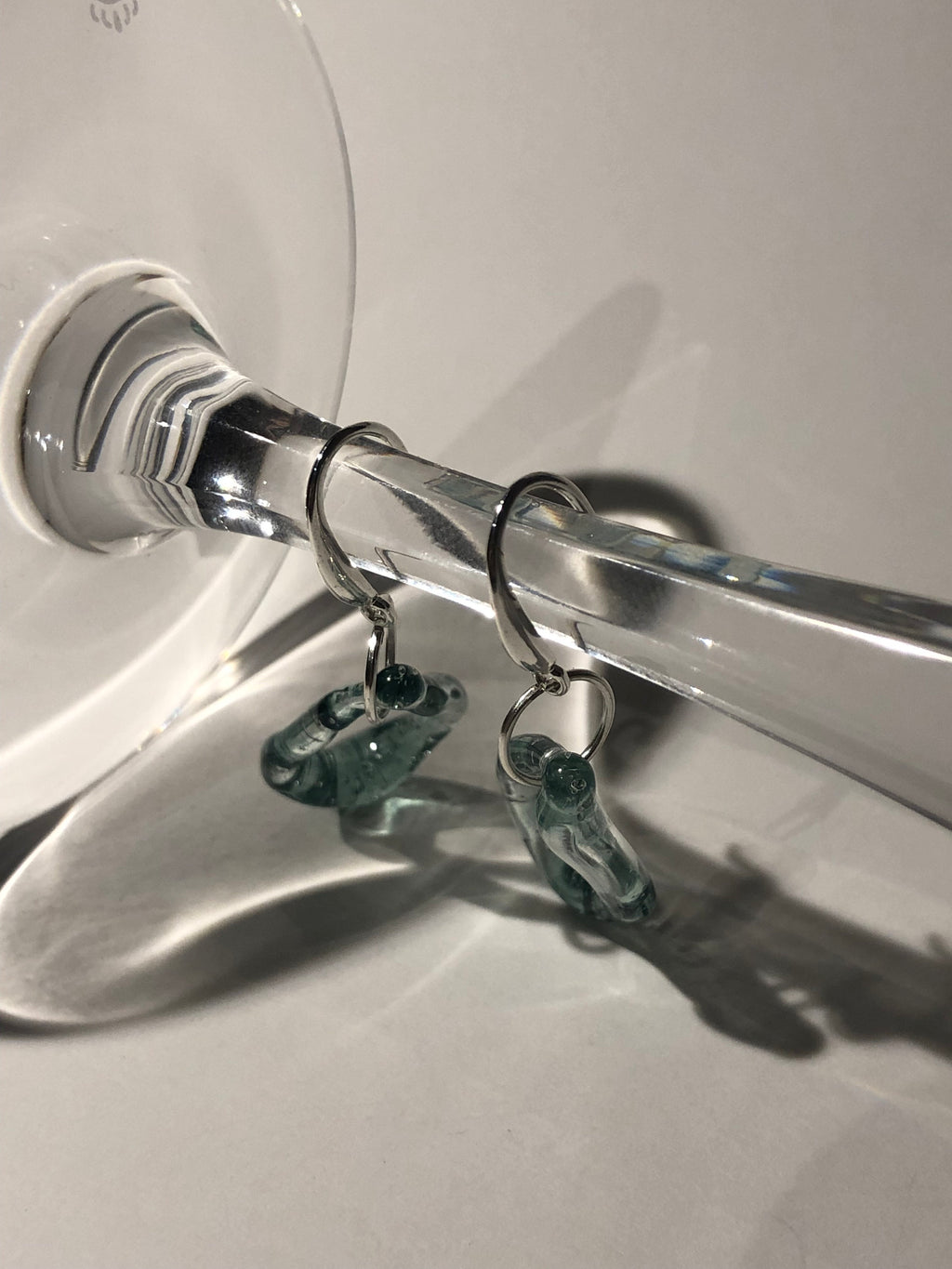 Tropical Ocean Loop Earrings