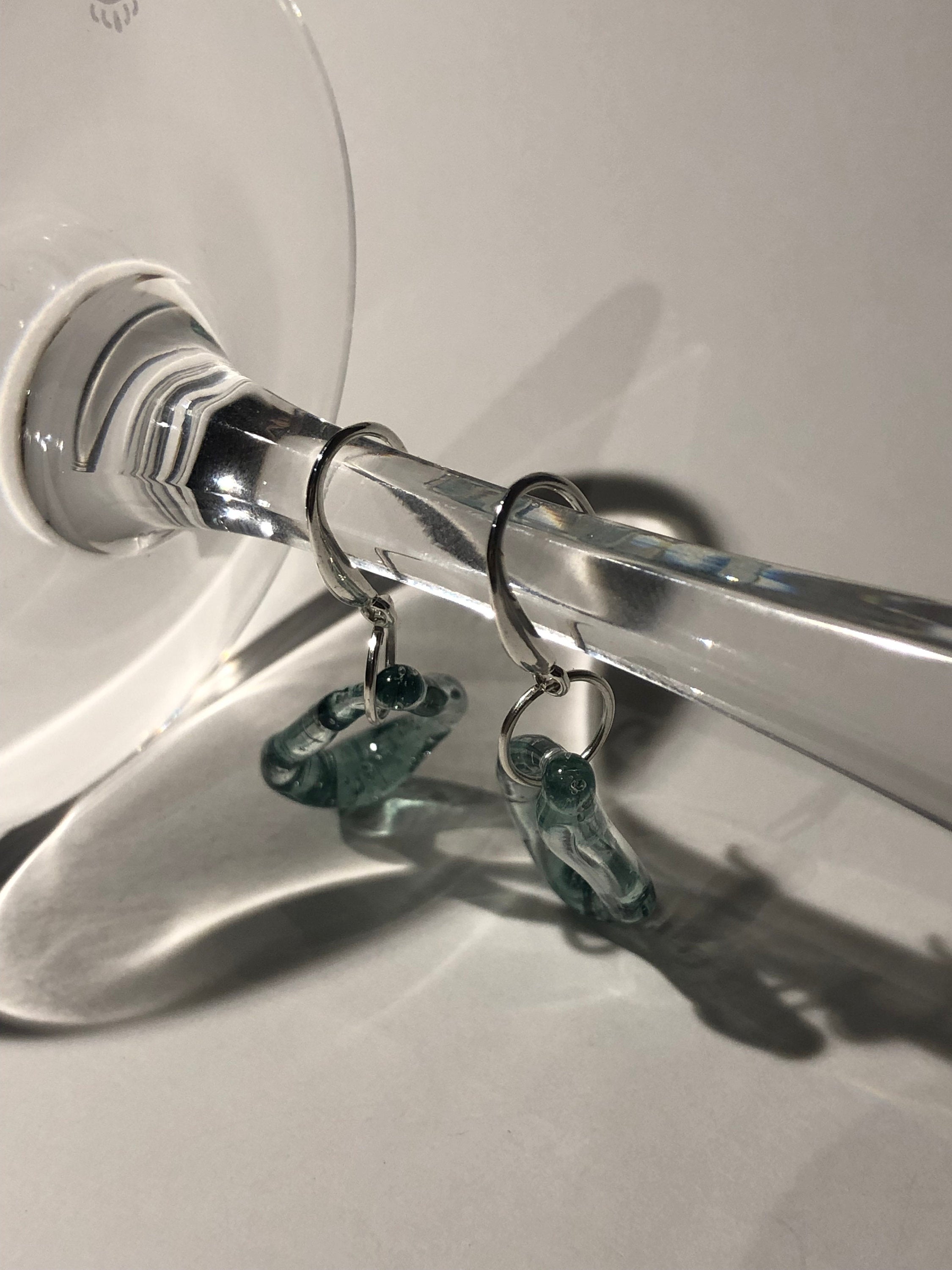 Tropical Ocean Loop Earrings