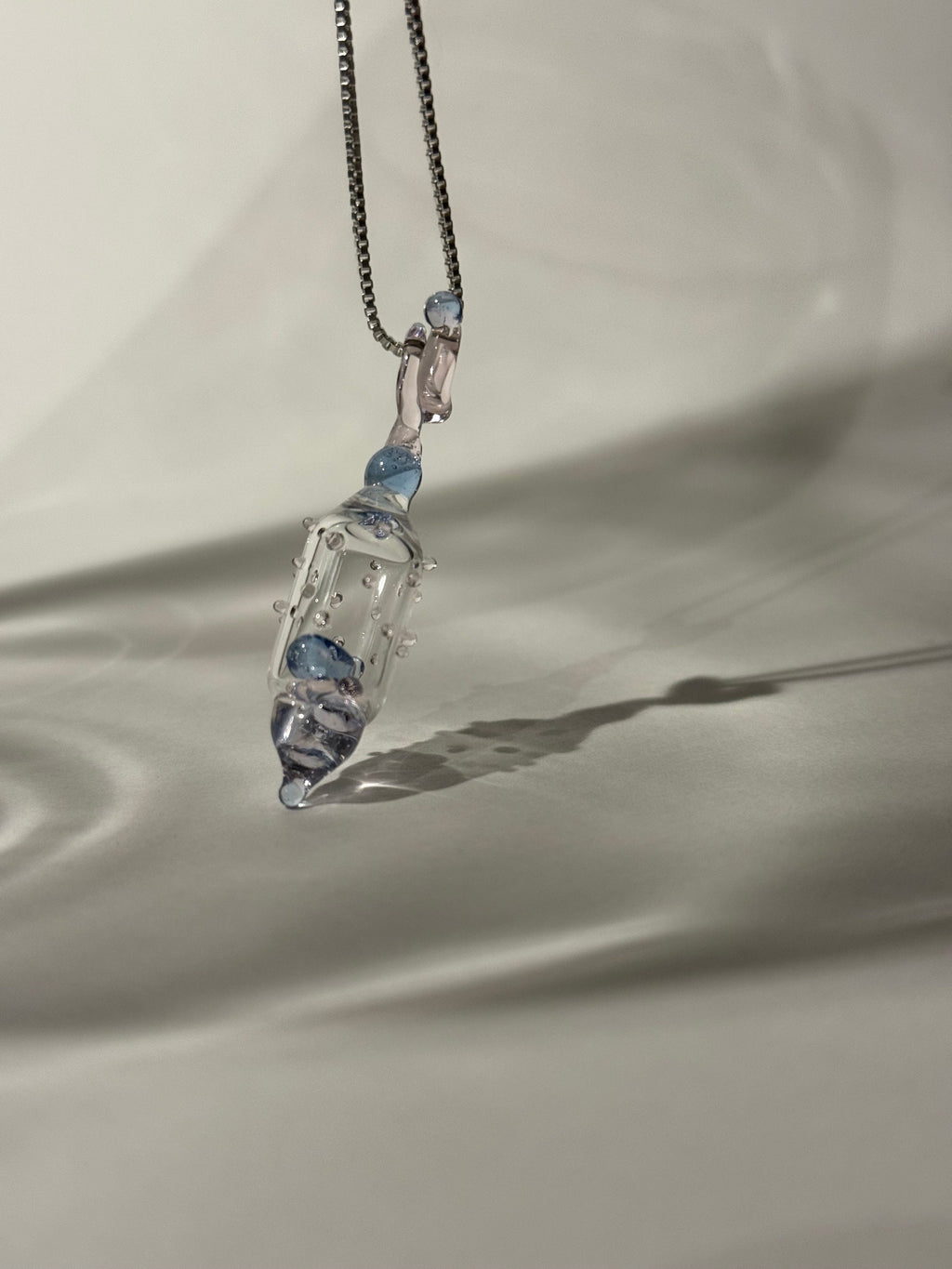 Handmade Borosilicate Glass Dream Bean Pendant