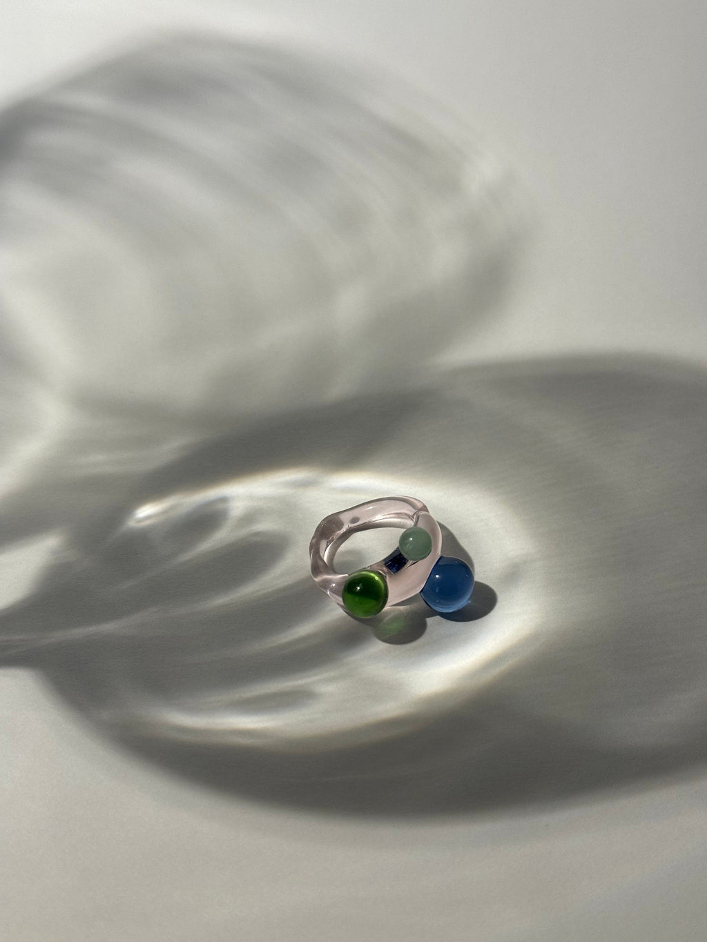 Colorful Borosilicate Glass Ring