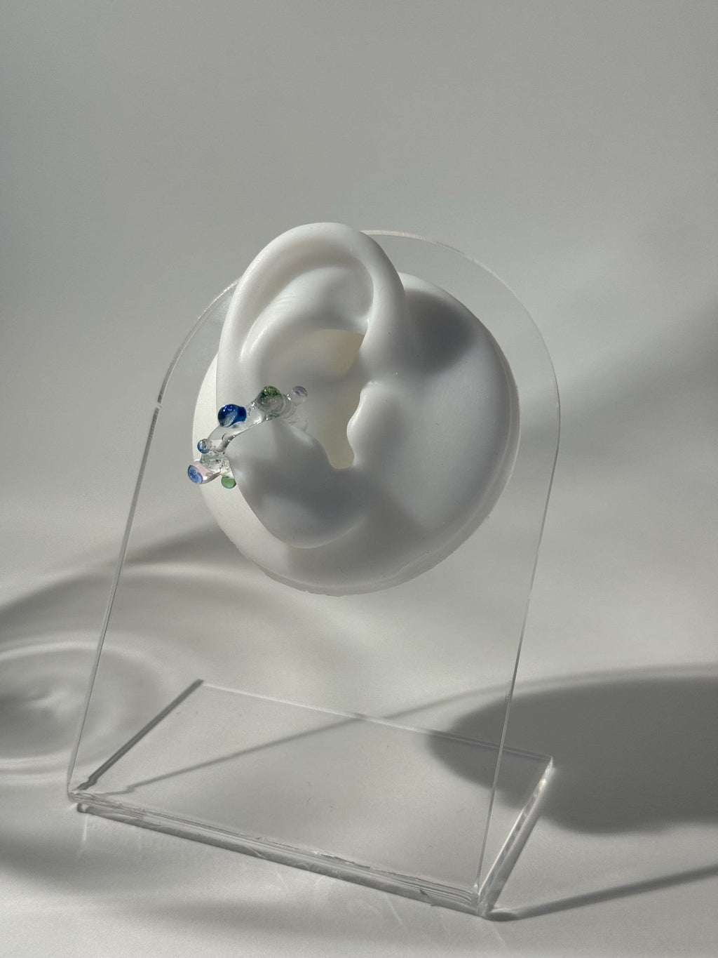 Colorful Glass Dot Earcuff