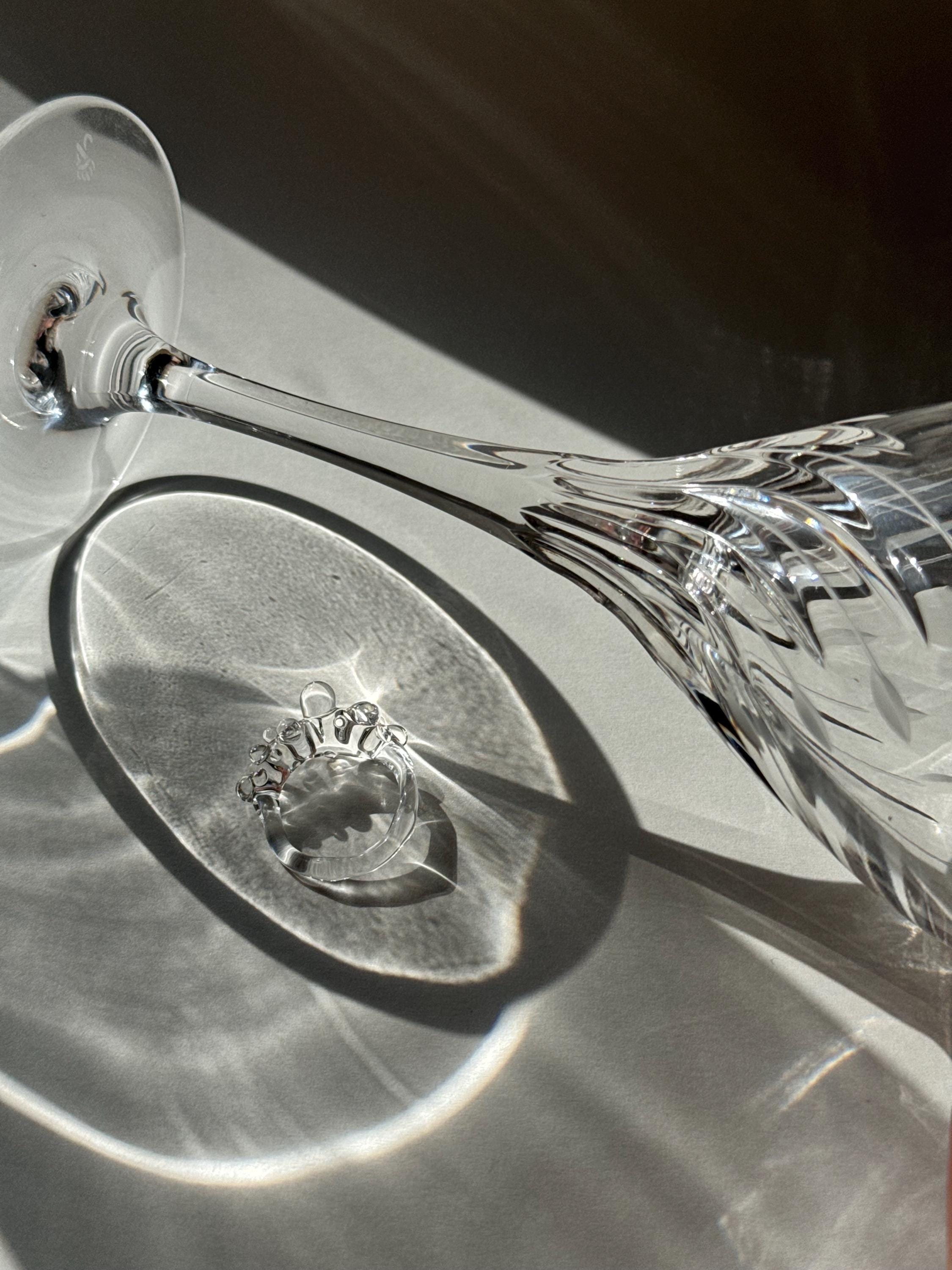 Bubble Glass Ring: Handmade Borosilicate Minimalist Jewelry